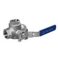 Three Way L Port /T Port Ball Valve